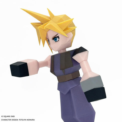 『ファイナルファンタジーVII』ポリゴンソフビ クラウド・ストライフ【202509再販】